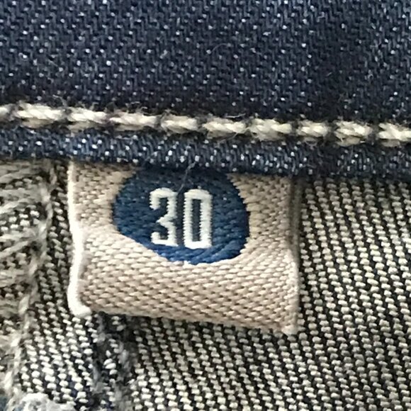 Citizens Of Humanity Cuffed Cropped Jeans Women 30 Blue Mid Rise Stretch 17966 - Picture 4 of 12